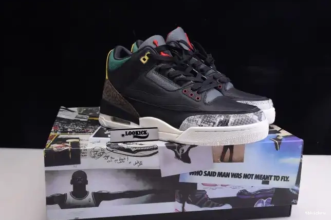 Rep TBkick - Retro Instinct Jordan 2.0 3 Air CV3583-003 Animal SE 0531